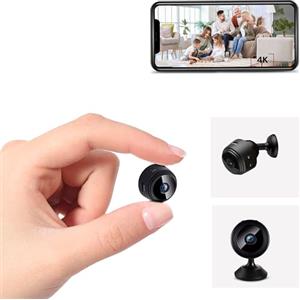 THEXLY Mini Telecamera spia nascosta HD wifi professionale - micro videocamera con sensore di movimento e visione notturna - Spy cam quadrata sorveglianza interno 1080p (NEW VERSION 2024)