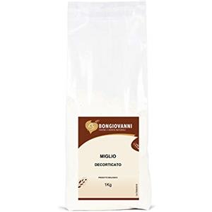 BONGIOVANNI FARINE E BONTA' NATURALI Miglio Decorticato 1Kg BIO