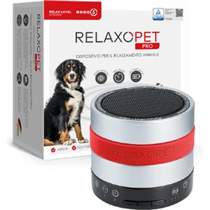 RelaxoPet PRO - Dispositivo Elettronico per Cani con Onde Sonore Calmanti, Ideale per Temporali e Viaggi
