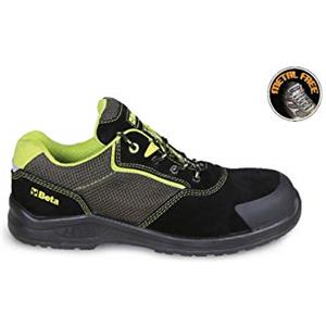 Beta7223PEK 44 - Scarpe in Pelle Scamosciata con Inserti in Mesh ad Alta traspirazionee Rinforzo antiabrasione nella Zona del Puntale
