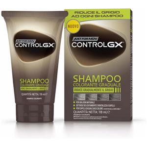 Just for Men Control GX - Shampoo Colorante Graduale, 118ml