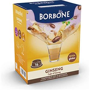 CAFFÈ BORBONE 16 Capsule Caffè Borbone ginseng compatibili A Modo Mio ®