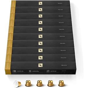 Nespresso CAPSULE NESPRESSO ORIGINALI - Volluto, 100 Capsule Nespresso, Intensità 4 su 13, Linea Original, Capsule Riciclabili Nespresso