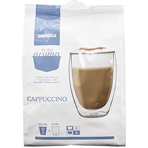 Gimoka - Capsule Compatibili Dolce Gusto Cappuccino - 64 Capsule Made in Italy