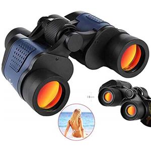Telescope Binocolo 60x60 Visori Notturni Impermeabili Ad Alta Potenza Con Telescopi A Membrana Rossa Coordinati Lenti Rivestite Multistrato Per Esterni Caccia Concerti