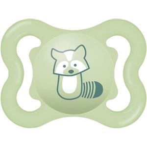 MAM Succhietto Air in Silicone Doppio Femmina 2-6 Mesi - Set da 2 Pezzi con Fori di Ventilazione