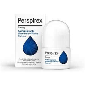 Perspirex Strong Antitraspirante Roll-On 20 ml - Protezione Extra Forte per Sudorazione Eccessiva
