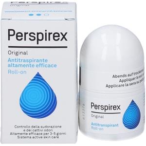 Perspirex Original Deodorante Antitraspirante Roll-On 20 ml - Protezione Efficace contro Sudorazione e Cattivi Odori