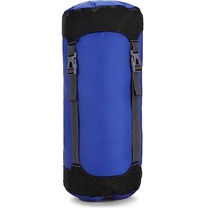 TRIWONDER Sacca Compressione per Sacco a Pelo, Sacca di Compressione per Tenda da Campeggio, Custodia Porta Sacco a Pelo Estivo Invernale Lenzuolo Tenda Vestiti (C - Blu, S)