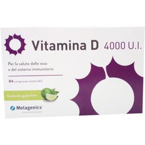 Metagenics - Vitamina D 4000 UI Confezione 84 Compresse