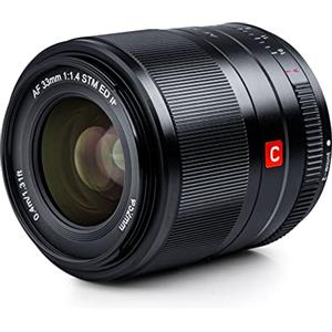 VILTROX 33mm F1.4 E Obiettivo per Sony E,Autofocus Obiettivo APS-C Prime Lente Compatibile con Sony E Mount Fotocamera A7RIV A7RIII A7III A7RII A7S A7 A9 A6500 A6400 A6300 A6000