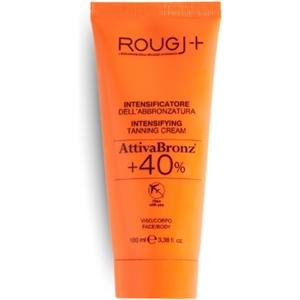 Rougj Attiva Bronz 40% - Crema Viso e Corpo Intensificatore Abbronzatura 100 ml