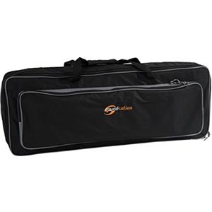 SOUNDSATION Borsa Imbottita per Tastiera con Tasca e Tracolla - Poliestere Antistrappo, Imbottitura 10mm