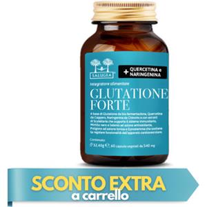 Salugea - Glutatione Forte Quercetina e Naringenina Confezione 60 Capsule (Scadenza Prodotto 05/2026)