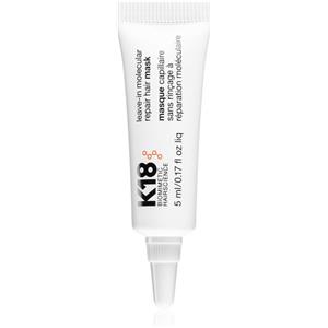K18 Maschera Leave-In Riparatrice Molecolare 5 ml - Trattamento Intensivo per Tutti i Tipi di Capelli