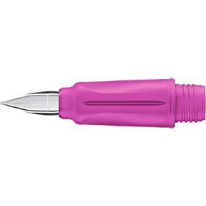 STABILO EASYbuddy - Impugnatura per Penna Stilografica Ergonomica per Bambini - in Rosa/Azzurro - Punta Mancini