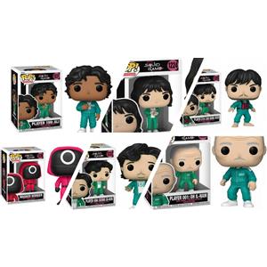 Funko SET COMPLETO 6 FUNKO POP SQUID GAME NETFLIX