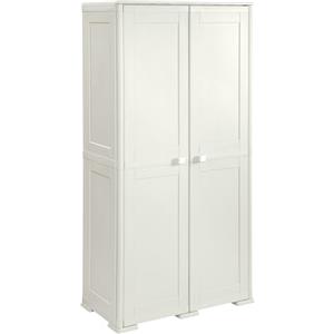 Tontarelli S.p.A. PORTASCOPE SIMPLEX con 1 RIPIANO Panna Mobile Contenitore, 79X43XH164CM