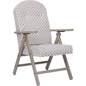 LIBEROSHOPPING.eu - LA TUA CASA IN UN CL POLTRONA SEDIA SDRAIO AMALFI IN LEGNO RECLINABILE 4 POSIZIONI CUSCINO IMBOTTITO H 105 CM SOGGIORNO CUCINA SALONE DIVANO COLORE LACCATO TORTORA