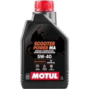 MOTUL Scooter Power 4T 5W40 MA 1 litro di olio motore