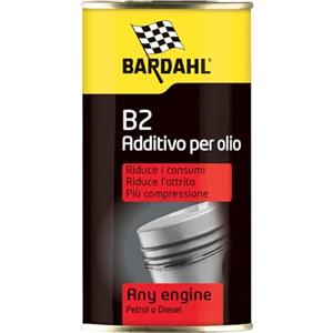 Bardahl - Additivo Olio B2, Adatto a tutti i Motori a Benzina e Diesel, Migliora il Rendimento del Motore, 300ml