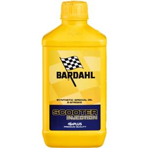 Bardahl 058071B Olio Motore 2T Scooter Injection, Cartone 20 x 1 l