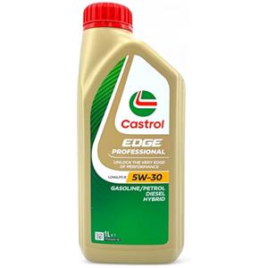 LUBRIALPHA Olio motore 5w30 benzina diesel lubrificante Castrol Edge Professional LongLife III 5w-30 con Portachiavi Cavatappi conf. 4x1lt