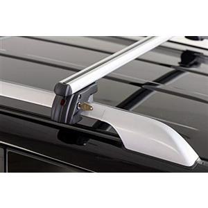 SHERMAN MENABO Barre PORTATUTTO Portapacchi Sherman XL per Ford C-Max 7 II/Grand C-Max dal 2010 in Poi con Railing (CORRIMANO Tradizionali Aperti)