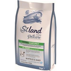 Siland Dermocortipet Dog Adult Bufalo e Riso All Breeds 3 kg - Croccantini per cani - 1° ORDINE? fino al 20% di sconto