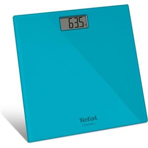 Tefal, bilancia pesa persone classica, plastica, turquoise