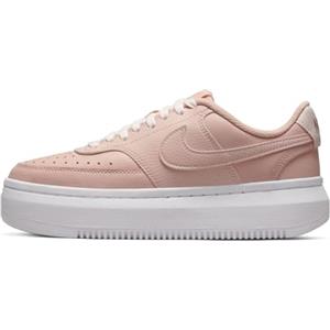 Nike Court Vision Alta Leather, Scarpe da Basket Donna, Nero Bianco, 38 EU