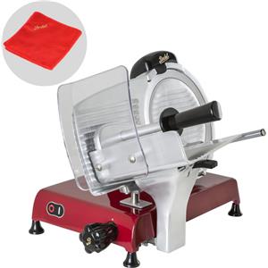 Berkel Red Line 250 Rossa - Affettatrice con lama in acciaio cromato da 250 mm - CE professionale