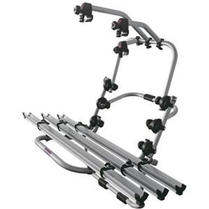 Fabbri Portabici Posteriore BICI OK 3 in Alluminio per 3 Bici - Facile Installazione e Robusto