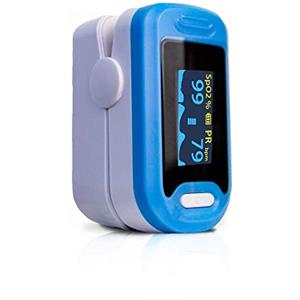 Mobiclinic, Py 04, Saturimetro da dito, Pulsossimetro portatile, Ossimetro digitale, Marchio europeo, No invasivo, Schermo led, Frequenza cardiaca, Saturazione di ossigeno (spo2)