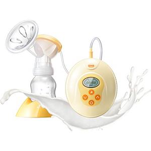 Hermano tiralatte elettrico, tiralatte elettrico professionale portatile con lo design super quite, KINYO tiralatte silicone con Allattamento con biberon e massaggio al seno