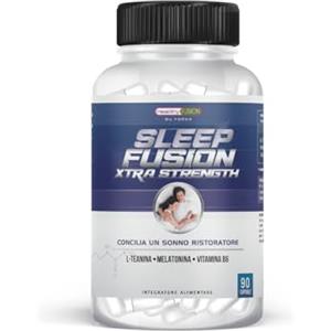 Healthy Fusion | Integratore per il Sonno | Sonno Ristoratore | Con Teanina, Melatonina e Vitamina B6 | Sonno Ininterrotto per 8 Ore | Elimina l'Insonnia e Aumenta la Tua Energia | 90 Capsule