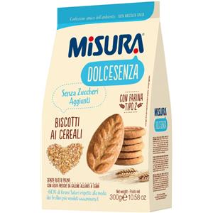 COLUSSI SpA MISURA Biscotti Cereali S/Z 300g