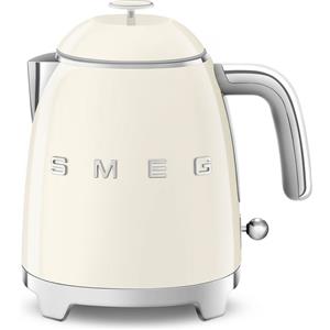 Smeg linea Anni '50 PRONTA CONSEGNA - Smeg Mini bollitore KLF05CREU finitura panna con logo Smeg 3D -
