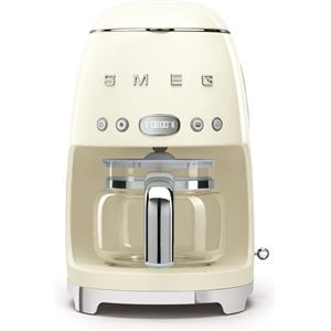 Smeg linea Anni '50 PRONTA CONSEGNA - Smeg Macchina per caffè americano DCF02CREU finitura panna
