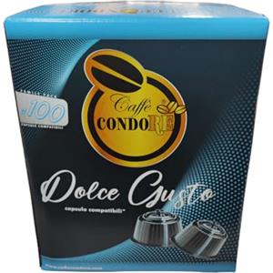 Caffè Condorelli Sergio Condorelli sergio 100 CAPSULE CODORELLI NERE COMPATIBILI CON MACCHINE SISTEMA DOLCE GUSTO