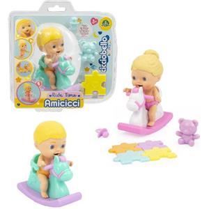 Cicciobello Amicicci Ride Time - Cavallo a Dondolo Interattivo con Movimenti e Accessori per Bambini dai 3 Anni