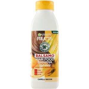 Garnier Balsamo Nutriente Fructis Hair Food alla Banana 350 ml - Formula Vegana con 98% Ingredienti Naturali per Capelli Secchi