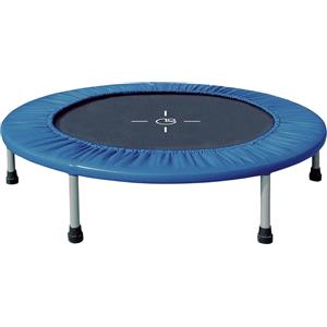 Garlando Trampolino Indoor Fit & Balance Ø 122 cm - Telaio in Acciaio, Tappeto in Polipropilene, Piedini Antiscivolo