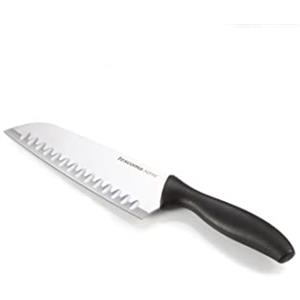 Tescoma Coltello Santoku 16 cm - Lama in acciaio inossidabile, manico ergonomico, lavabile in lavastoviglie