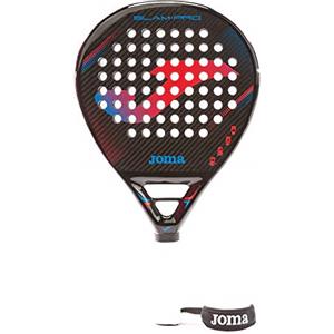 JOMA Slam Pro Power Padel Racket (Black Red)