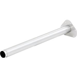 IB-Style - Uno gamba del tavolo telescopico | 6 variazione | diametro 50 mm - tondoe forma | bianco | 60-90 cm