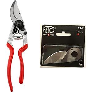 FELCO 13 forbici da potatura & Lama di ricambio 13 (Lama di ricambio per cesoie da giardino e tronchesi bypass)