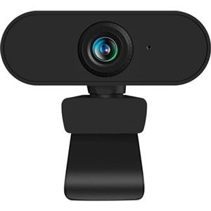 ATLANTIS Webcam Full HD 1080p 1920x1080/30fps, fuoco manuale, microfono incorporato, Connessione USB, bilanciamento del bianco, angolo vis 80°, adatta per videochiamate, modello P015-F930HD