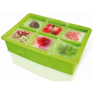 VB VIN BOUQUET Vin Bouquet FIK 035 Stampo Ghiaccio Silicone 6 cubetti Facile sformare Bevande Cocktail