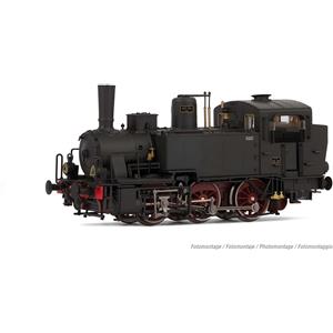 Rivarossi Locomotiva a Vapore Gr. 835 con Fanali a Petrolio e Casse Acqua Rivettate - Ep. III-IV